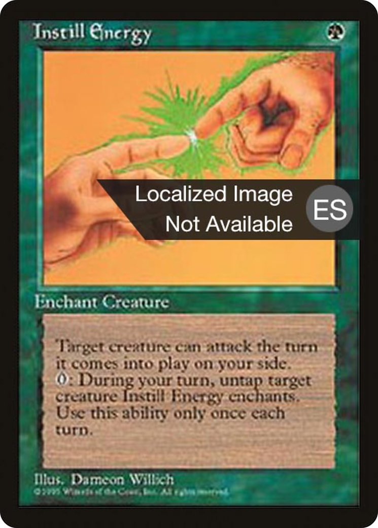 {F} Instill Energy [Fourth Edition (Foreign Black Border)][FBB 4ED 252]