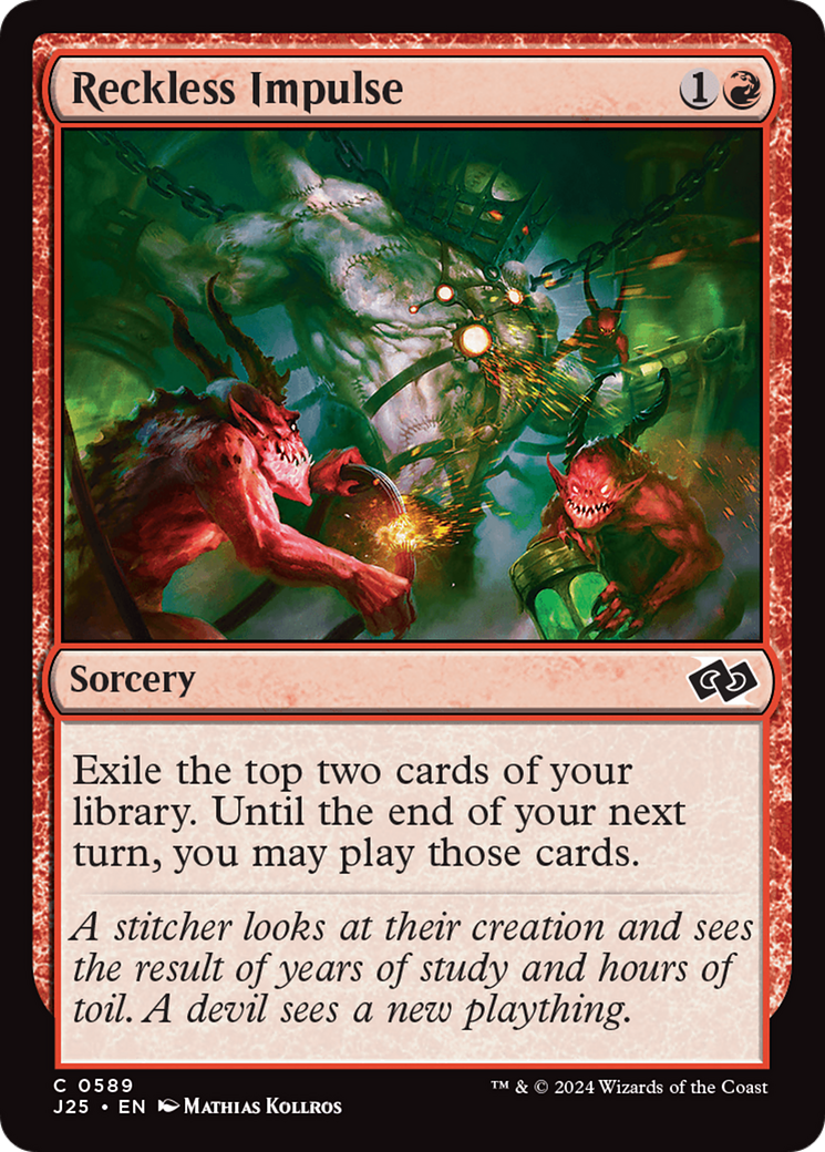 {C} Reckless Impulse [Foundations Jumpstart][J25 589]