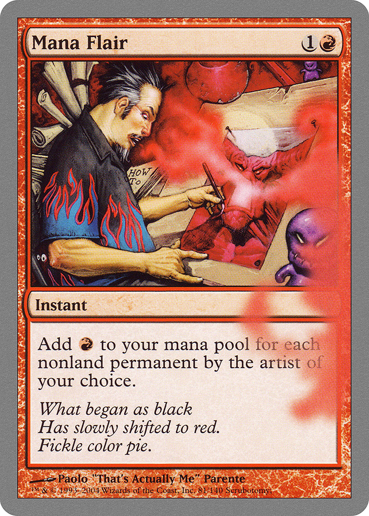{C} Mana Flair [Unhinged][UNH 081]