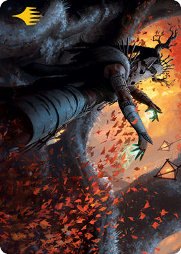 {A} Dawnhart Rejuvenator Art Card (Gold-Stamped Signature) [Innistrad: Midnight Hunt Art Series][GS AMID 049]