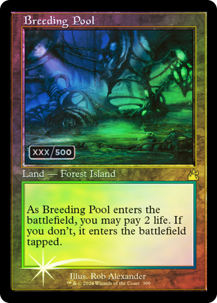 {R} Breeding Pool (Retro) (Serialized) [Ravnica Remastered][SR RVR 399]