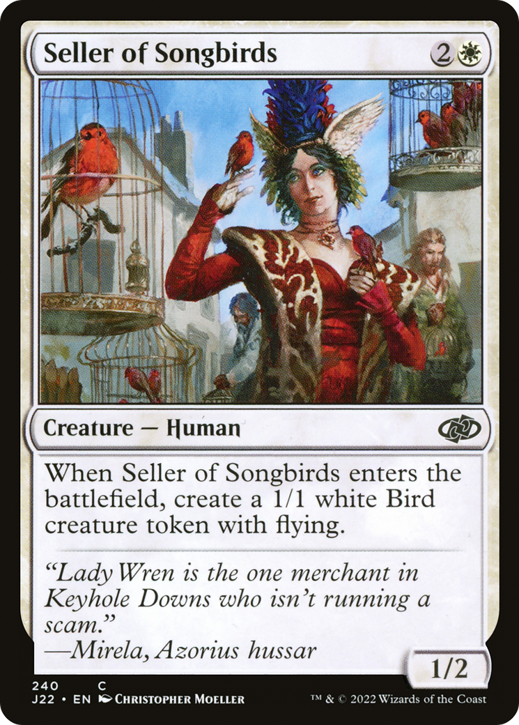 {C} Seller of Songbirds [Jumpstart 2022][J22 240]