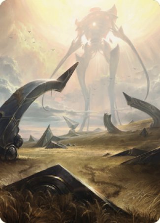 {A} Plains (1) Art Card [The Brothers' War Art Series][ABRO 047]