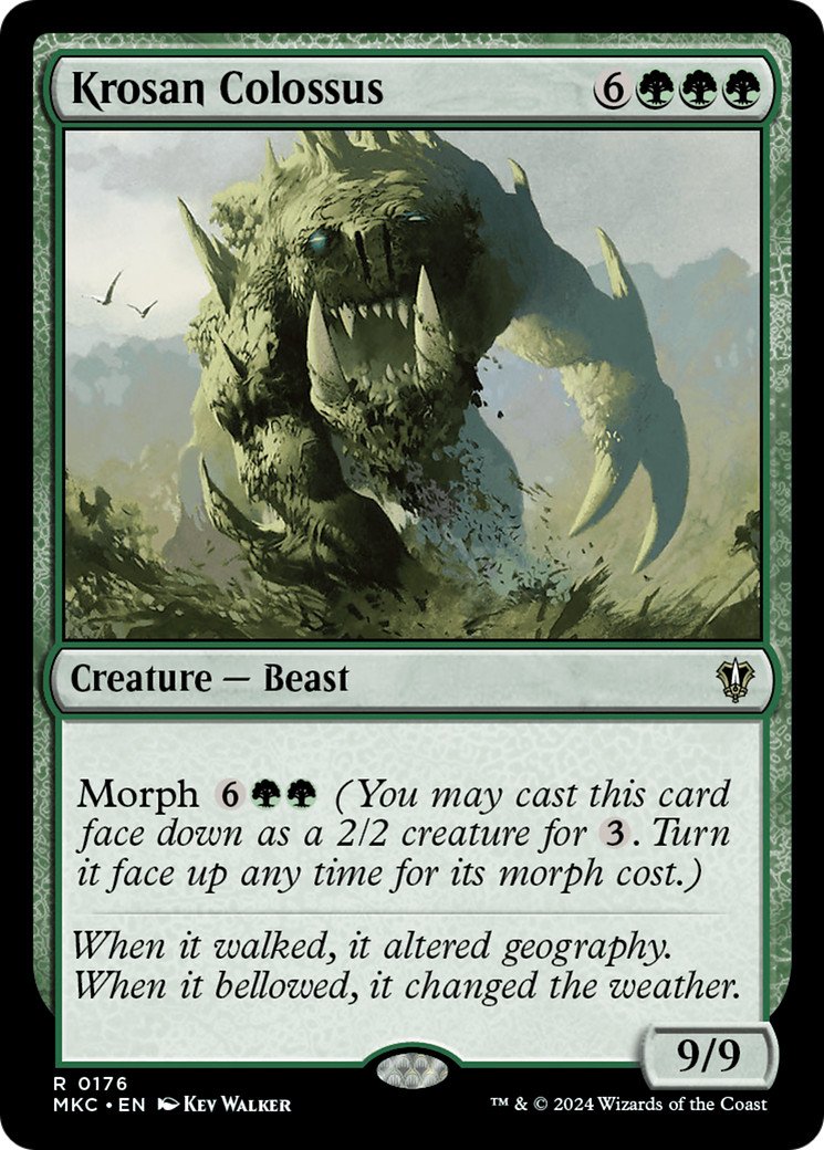 {C} Krosan Colossus [Murders at Karlov Manor Commander][MKC 176]