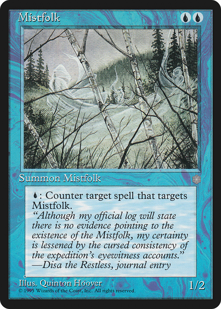 {C} Mistfolk [Ice Age][ICE 084]