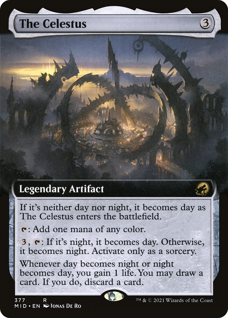 {R} The Celestus (Extended Art) [Innistrad: Midnight Hunt][MID 377]