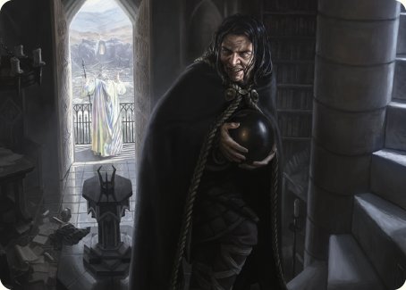 {A} Grima, Saruman's Footman Art Card [The Lord of the Rings: Tales of Middle-earth Art Series][ALTR 063]