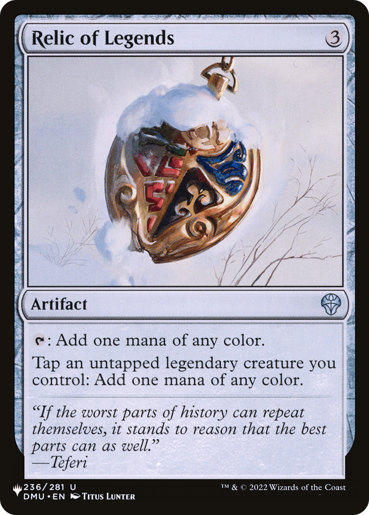{C} Relic of Legends [LIST DMU-236]