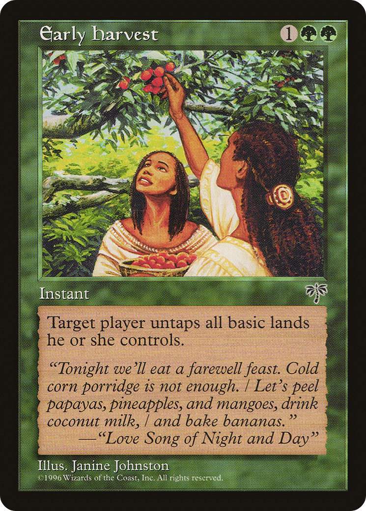 {R} Early Harvest [Mirage][MIR 213] - Misty Mountain Games