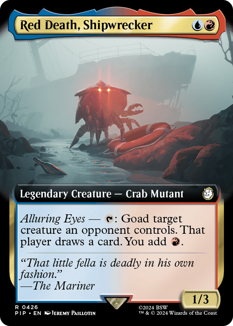 {R} Red Death, Shipwrecker (Extended Art) [Fallout][PIP 426]