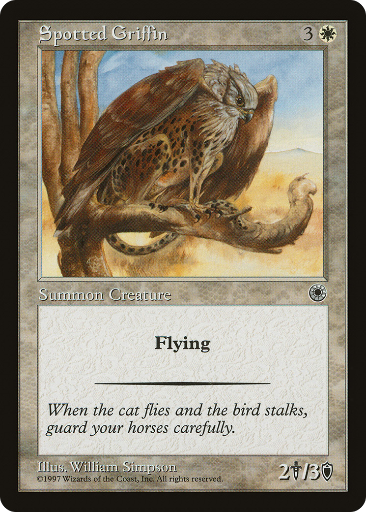 {C} Spotted Griffin [Portal][POR 028]