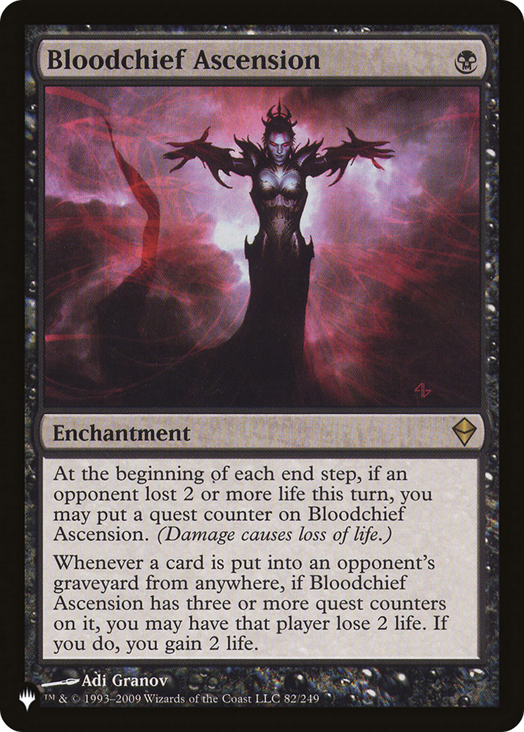 Bloodchief Ascension [LIST 82/249]