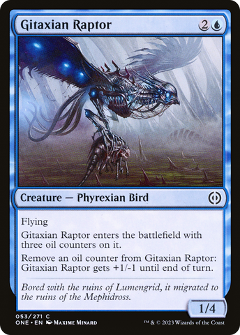{C} Gitaxian Raptor [Phyrexia: All Will Be One][ONE 053]