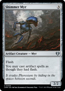 {C} Shimmer Myr [Commander Masters][CMM 409]
