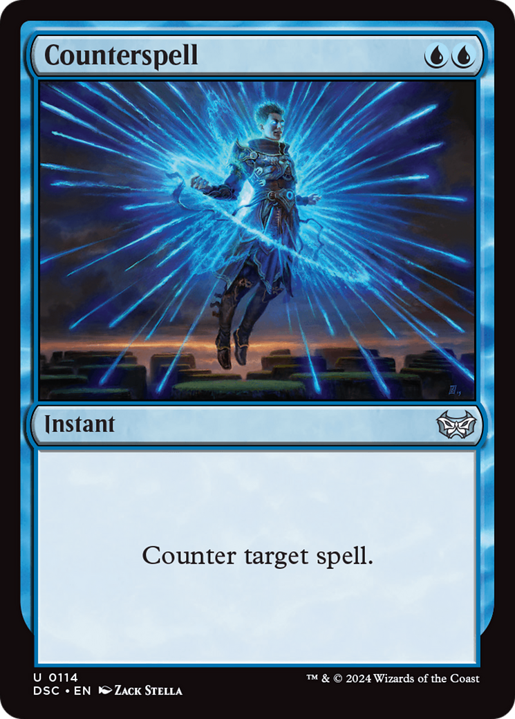 {C} Counterspell [Duskmourn: House of Horror Commander][DSC 114]
