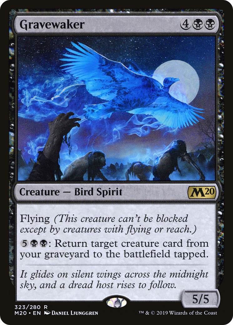 {R} Gravewaker [Core Set 2020][M20 323] - Misty Mountain Games