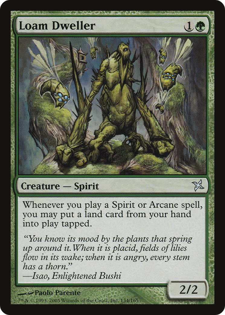 {C} Loam Dweller [Betrayers of Kamigawa][BOK 134]