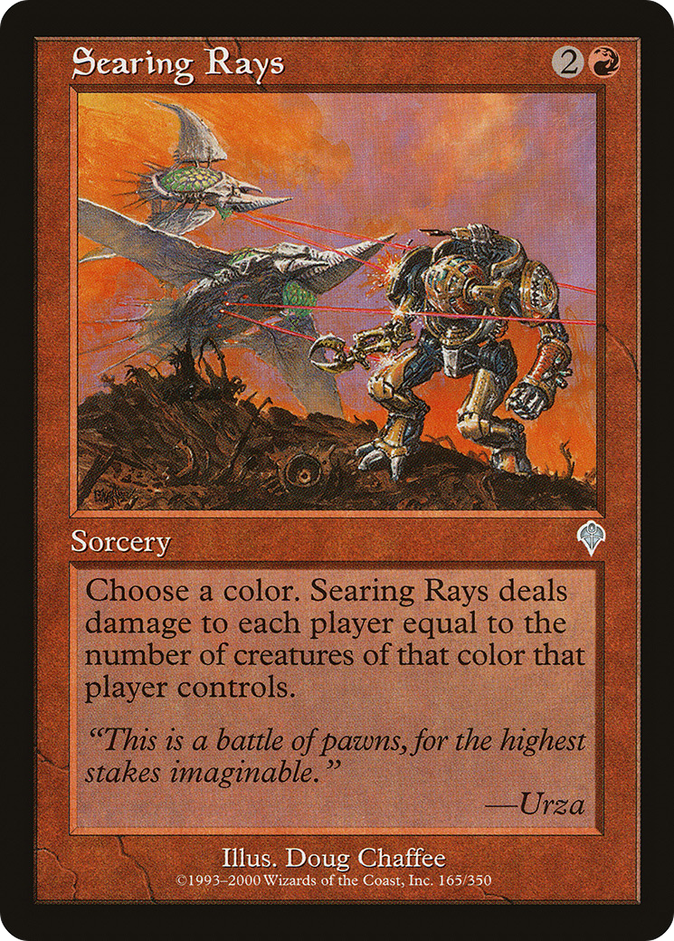 {C} Searing Rays [Invasion][INV 165]