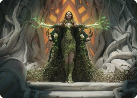 {A} Titania, Voice of Gaea Art Card [The Brothers' War Art Series][ABRO 026]