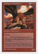 {R} Crimson Manticore [Fifth Edition][5ED 217]
