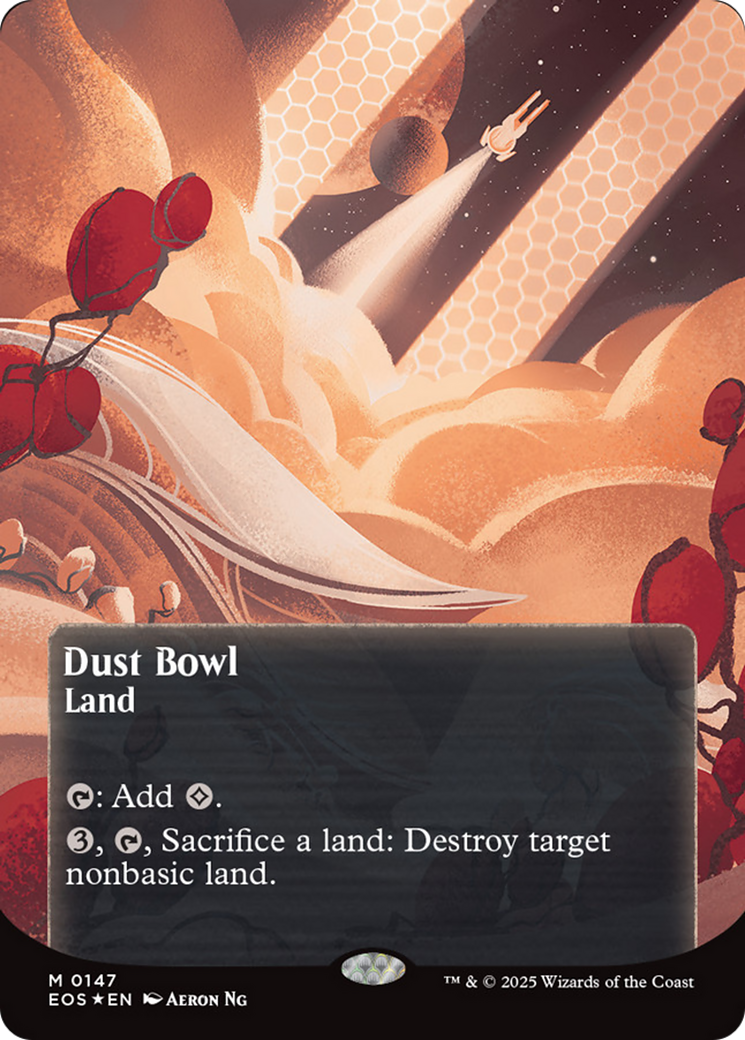 {R} Dust Bowl (0147) (Poster) (Galaxy Foil) [Edge of Eternities: Stellar Sights][EOS 147]