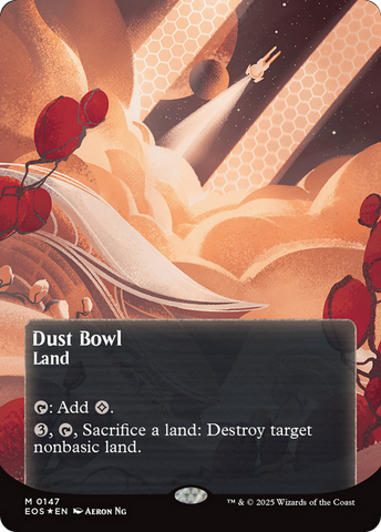 {@@ EOC R} Dust Bowl (0147) (Poster) (Galaxy Foil) [Edge of Eternities: Stellar Sights][EOS 147]