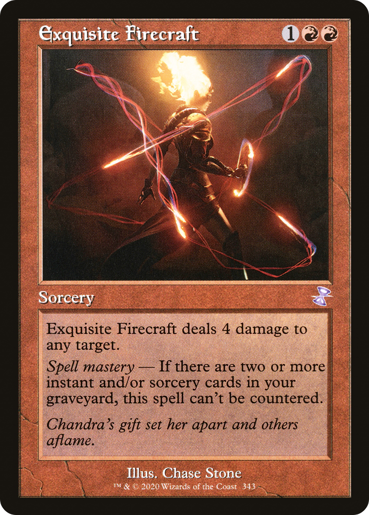 {R} Exquisite Firecraft (Timeshifted) [Time Spiral Remastered][TSR 343]