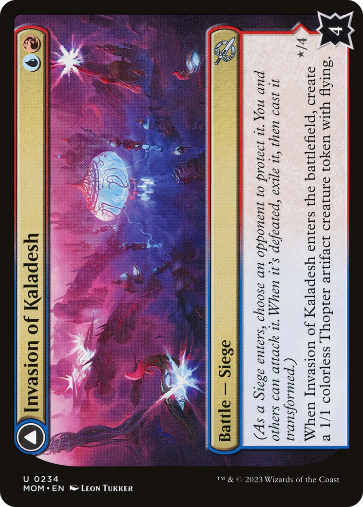 {@C} Invasion of Kaladesh // Aetherwing, Golden-Scale Flagship [March of the Machine][MOM 234]