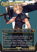 {R} Cloud, Ex-SOLDIER (Borderless) [FINAL FANTASY Commander][FIC 202]