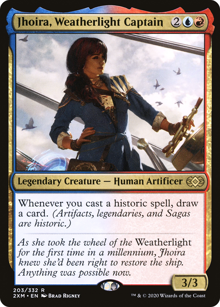 {R} Jhoira, Weatherlight Captain [Double Masters][2XM 203]