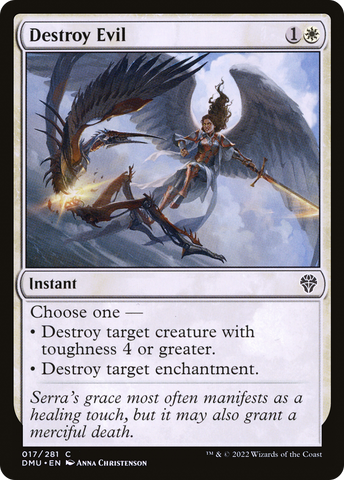 {C} Destroy Evil [Dominaria United][DMU 017]