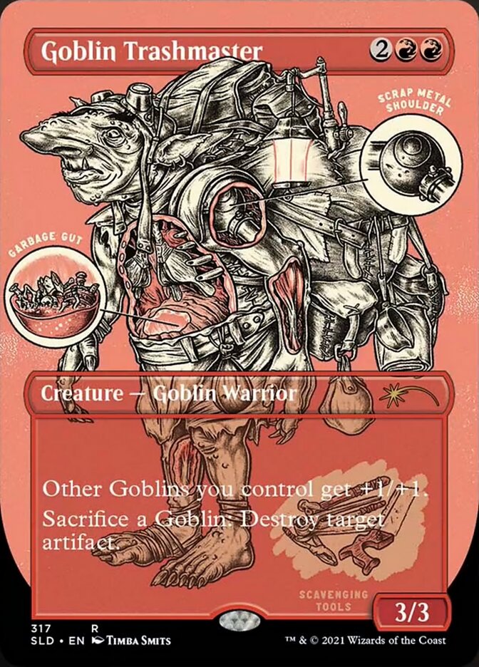 {R} Goblin Trashmaster (Borderless) [Secret Lair Drop Series][SLD 317]