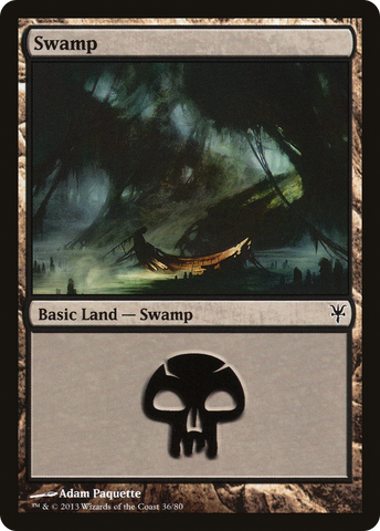 {B}[DDK 036] Swamp (36) [Duel Decks: Sorin vs. Tibalt]