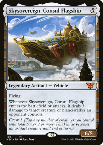 {R} Skysovereign, Consul Flagship [Kamigawa: Neon Dynasty Commander][NEC 159]