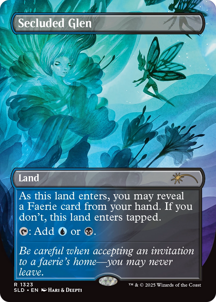 Secluded Glen [SLD-1323]  (Borderless) Foil