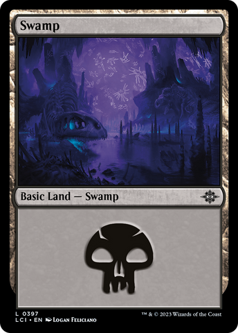 {B} Swamp (0397) [The Lost Caverns of Ixalan][LCI 397]