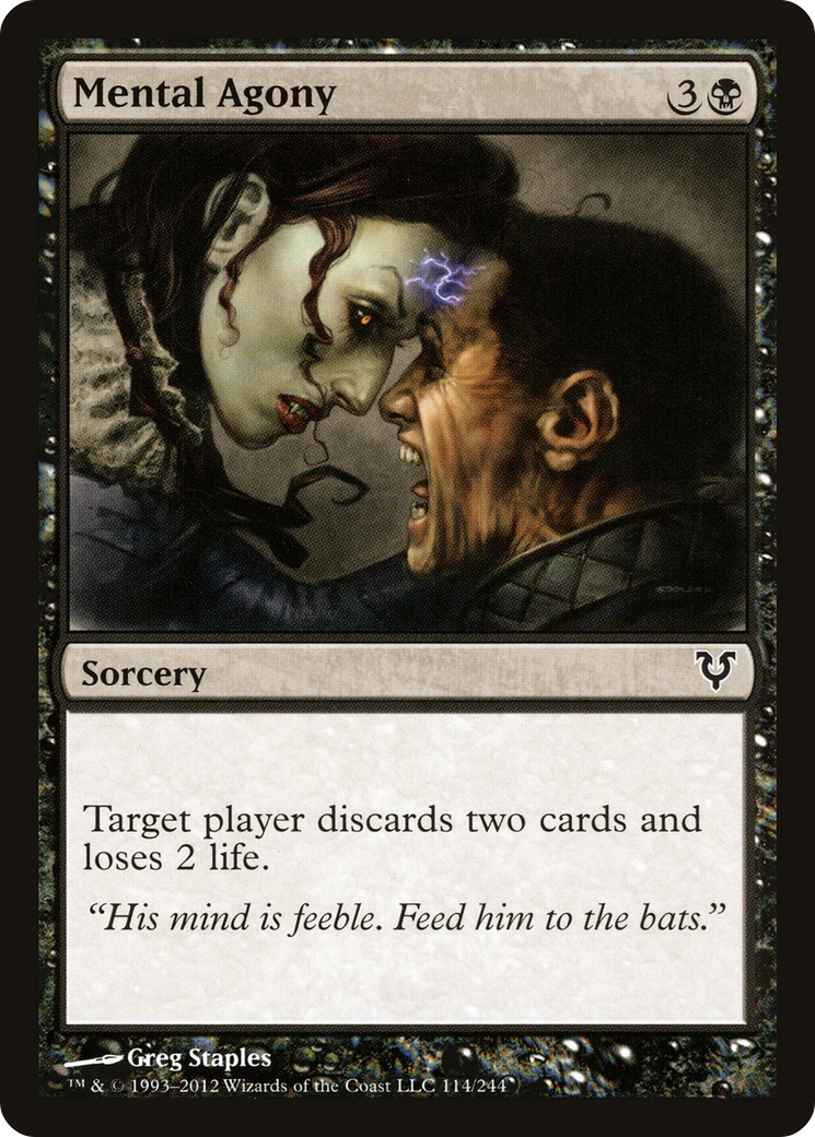 {C} Mental Agony [Avacyn Restored][AVR 114]