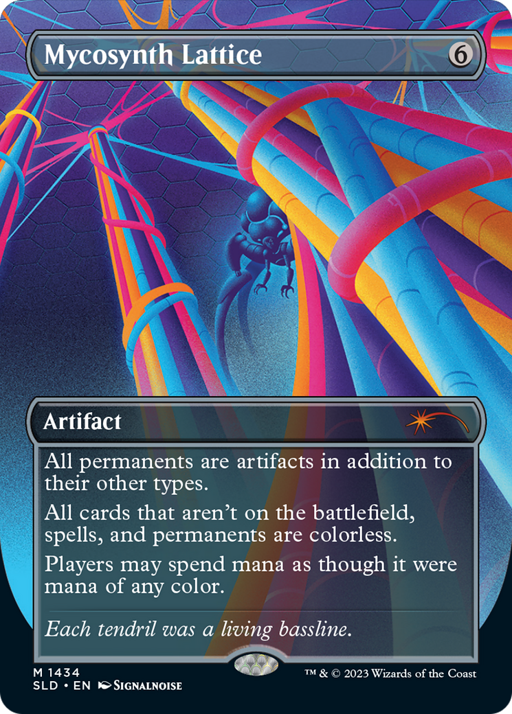 {R} Mycosynth Lattice (Rainbow Foil) [Secret Lair Drop Series][RBF SLD 1434]