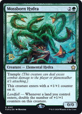 {@R} Mossborn Hydra [Foundations Prerelease Promos][PR FDN 107]