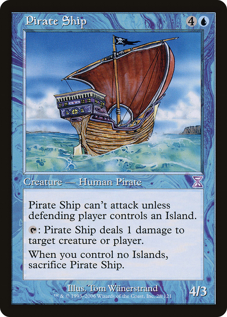 {R} Pirate Ship [Time Spiral Timeshifted][TSB 028]