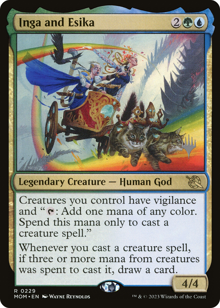 {R} Inga and Esika (Promo Pack) [March of the Machine Promos][PP MOM 229]