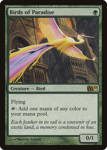 {R} Birds of Paradise [Magic 2010][M10 168] - Misty Mountain Games