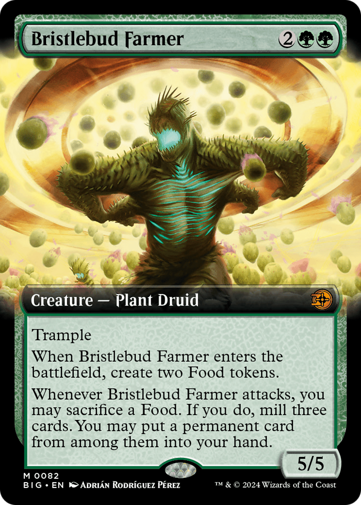 {@R} Bristlebud Farmer (Extended Art) [Outlaws of Thunder Junction: The Big Score][BIG 082]