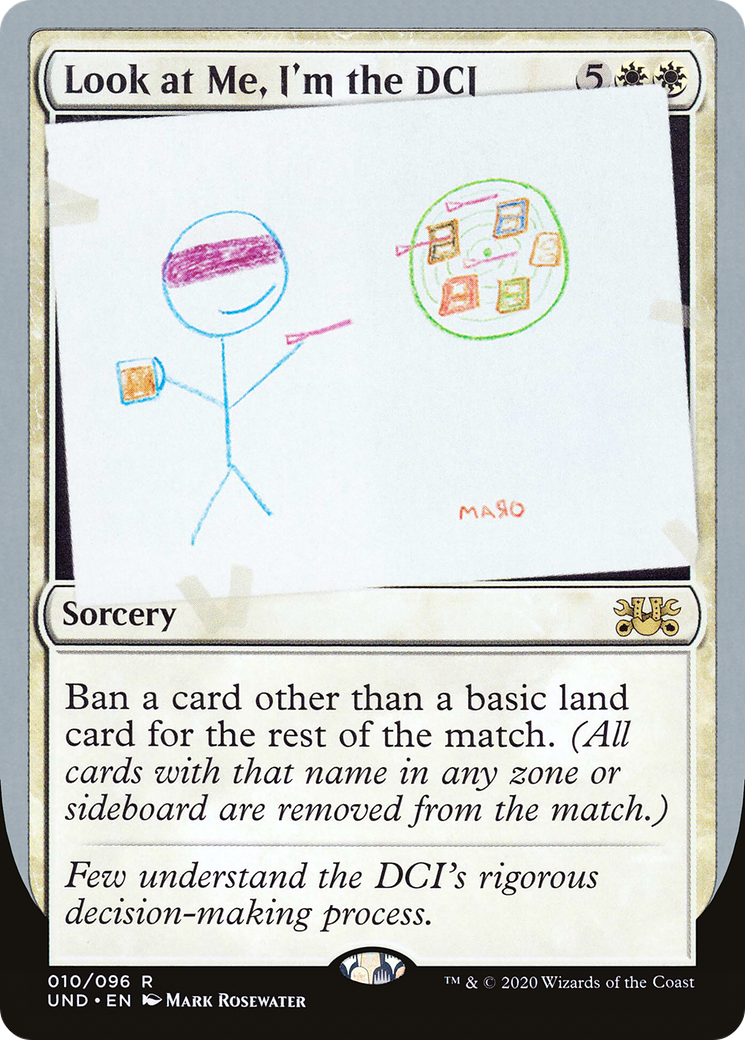 {R} Look at Me, I'm the DCI [Unsanctioned][UND 010]