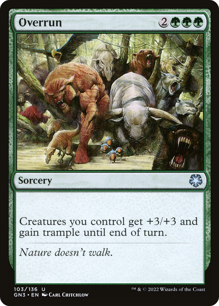 {C} Overrun [Game Night 2022][GN3 103]