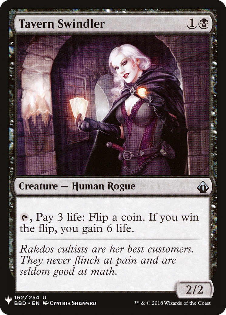 {C} Tavern Swindler [Mystery Booster][LS BBD 162]