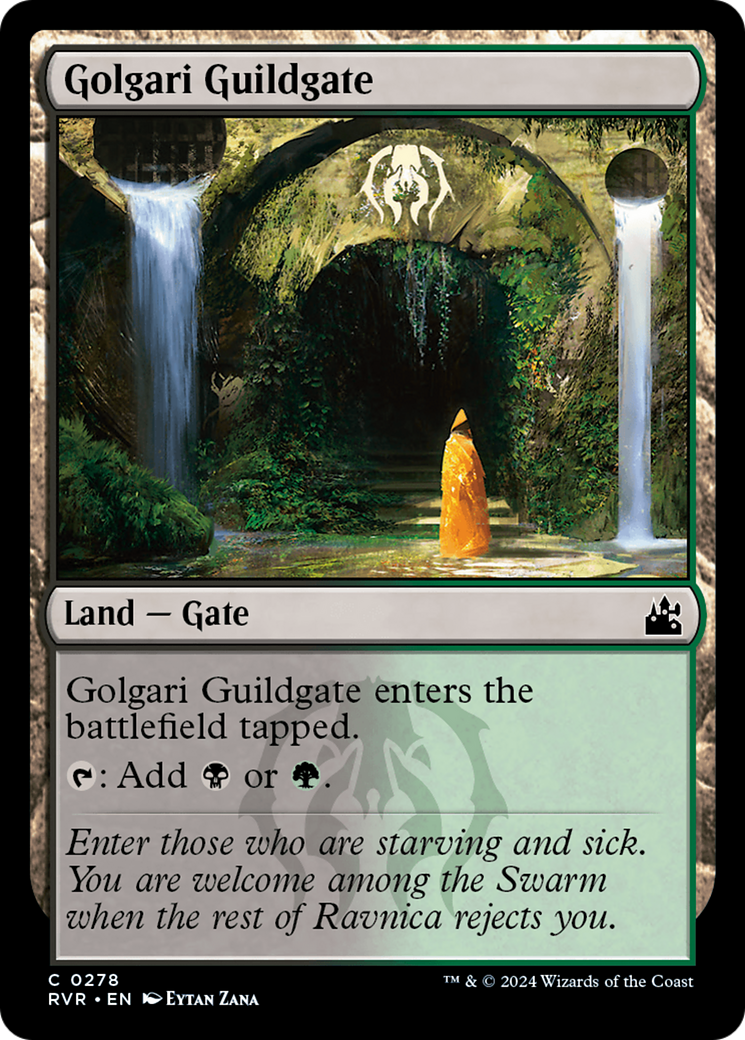 {C} Golgari Guildgate [Ravnica Remastered][RVR 278]
