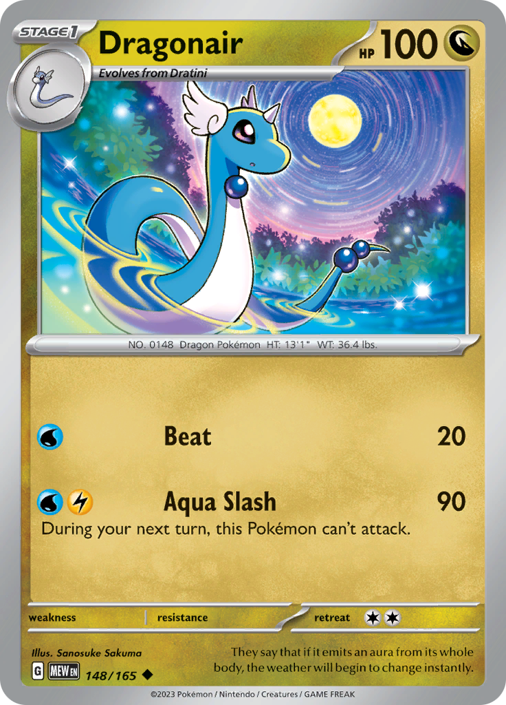 [PKM-C] Dragonair (148/165) [Scarlet & Violet: 151]