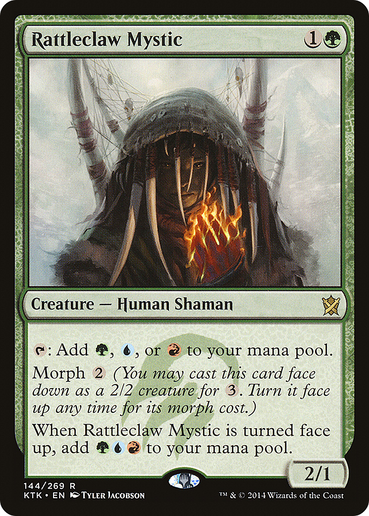 {R} Rattleclaw Mystic [Khans of Tarkir][KTK 144]
