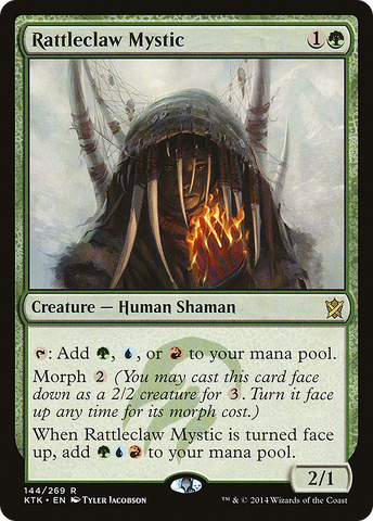 {R} Rattleclaw Mystic [Khans of Tarkir][KTK 144]
